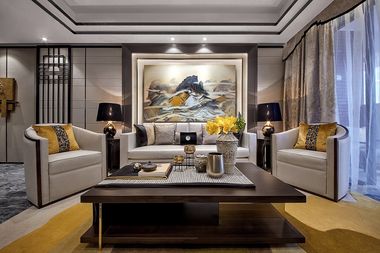 歡樂易家中式樣板設(shè)計圖欣賞